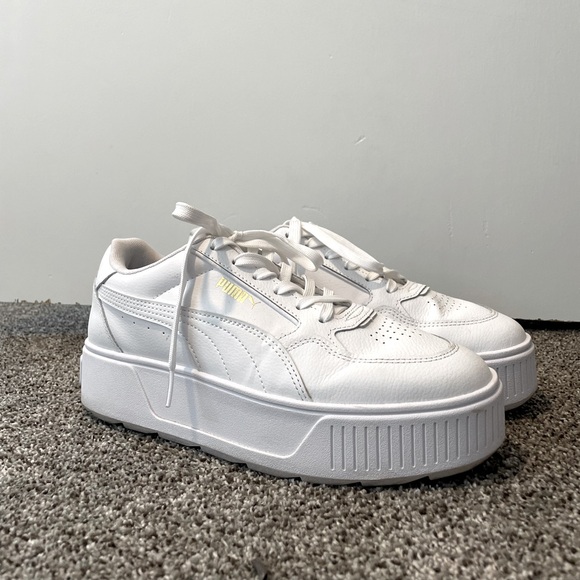 Puma White Sneakers - Picture 1 of 6
